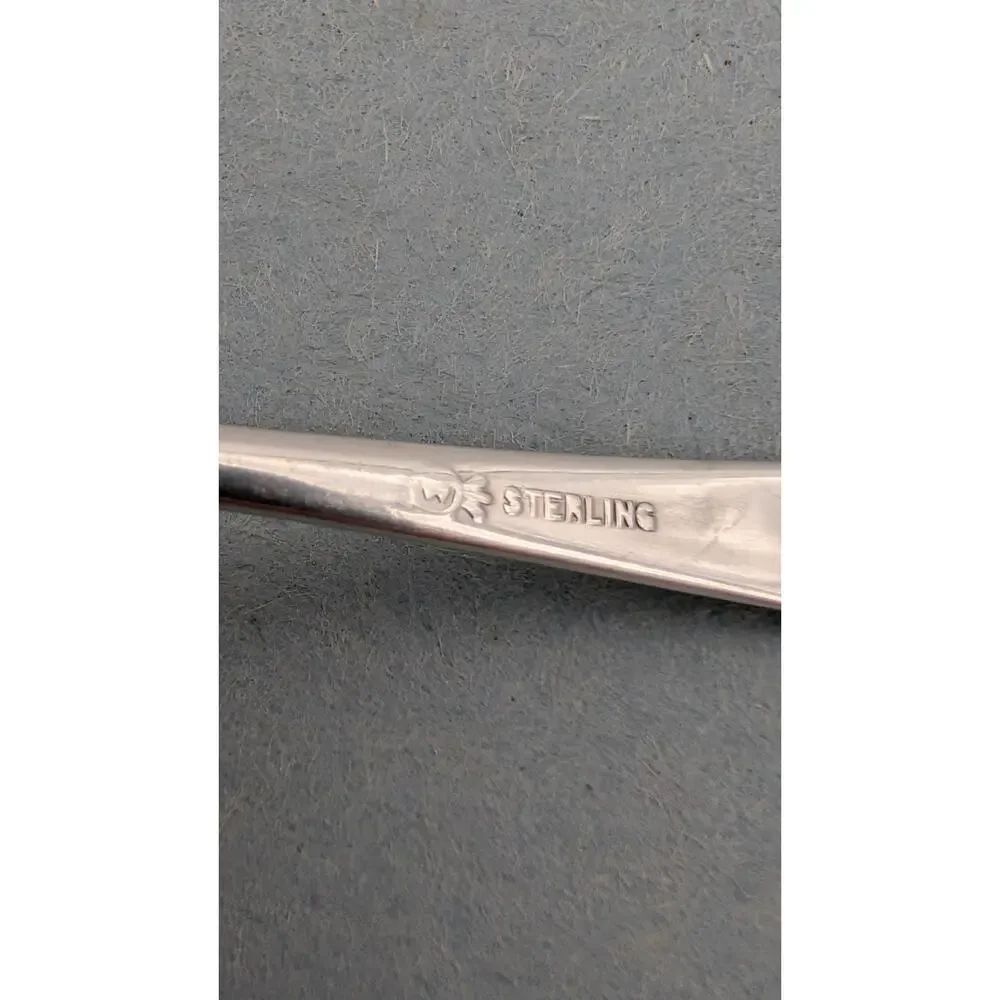 Frank Whiting Sterling Silver Mustard Ladle 3-3/4